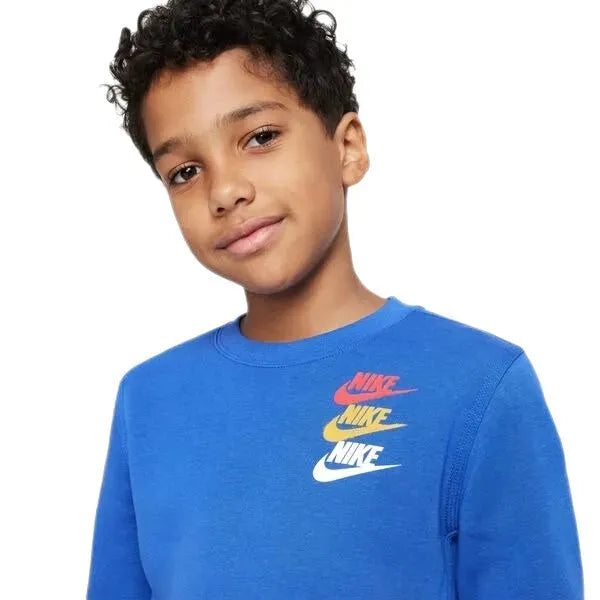 Nike_ Nike Sportswear Standard Issue Big Kids (Boys) Fleece Sweatshirt Póló Hosszú ujjú póló - Sportmania.hu
