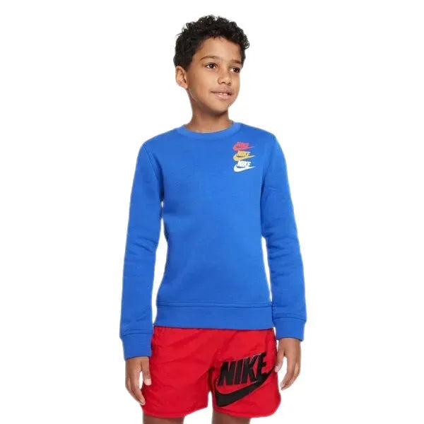 Nike_ Nike Sportswear Standard Issue Big Kids (Boys) Fleece Sweatshirt Póló Hosszú ujjú póló - Sportmania.hu