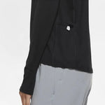 Nike_ NOS NIKE ELEMENT WOMEN\"S 1/2-Z Hosszú ujjú női Hosszú ujjú póló