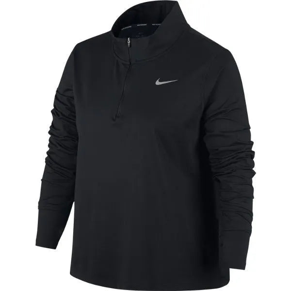 Nike_ NOS NIKE ELEMENT WOMEN\"S 1/2-Z Hosszú ujjú női Hosszú ujjú póló