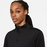 Nike_ W NK ONE TF STD LS HALF ZIP Hosszú ujjú póló - Sportmania.hu