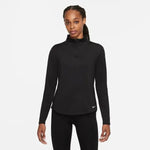 Nike_ W NK ONE TF STD LS HALF ZIP Hosszú ujjú póló - Sportmania.hu