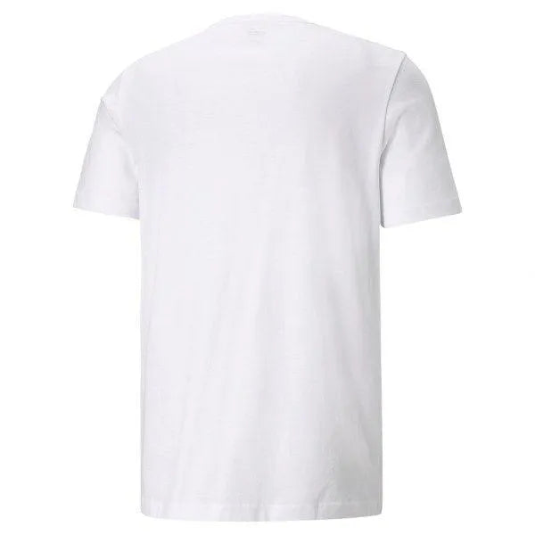 Puma ESS Small Logo fehér férfi Póló