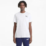 Puma ESS Small Logo fehér férfi Póló