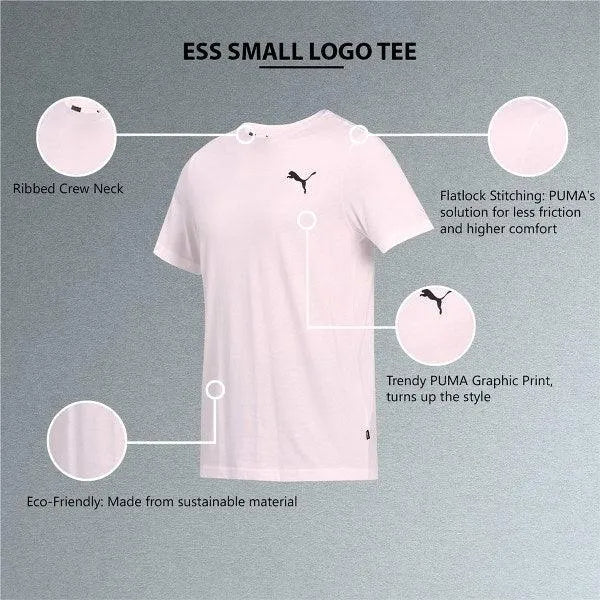 Puma ESS Small Logo , fehér Póló - Sportmania.hu