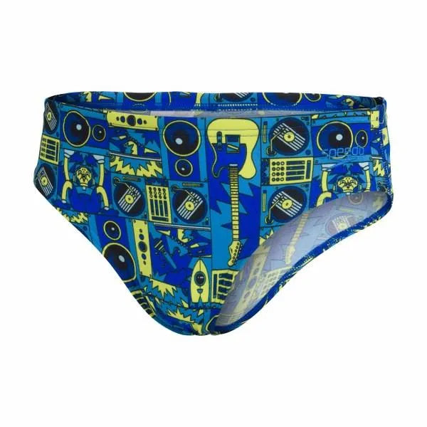 Speedo Allover Brief (UK) gyerek Fürdőruha