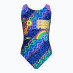 Speedo DIGI PLMT SPBK JF (UK) Úszódressz gyerek