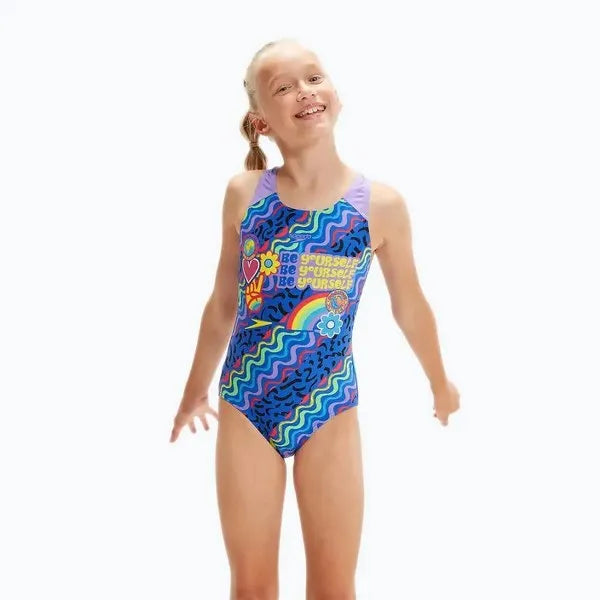 Speedo DIGI PLMT SPBK JF (UK) Úszódressz gyerek