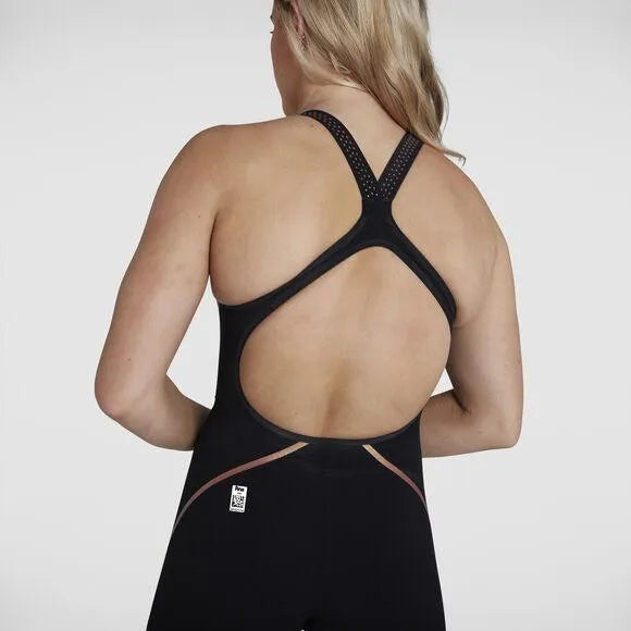 Speedo Fastskin LZR Pure Intent Openback Kneeskin (UK) női Versenyúszó