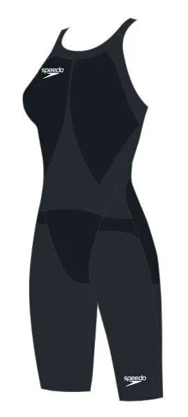 Speedo Fastskin LZR Racer Element Openback Kneeskin (UK) női Versenyúszó