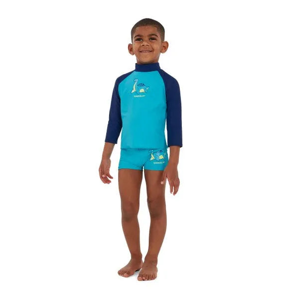 Speedo Long Sleeve Printed Rash Top (UK) Fürdőruha - Sportmania.hu