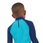 Speedo Long Sleeve Printed Rash Top (UK) Hosszú ujjú gyerek Fürdőruha