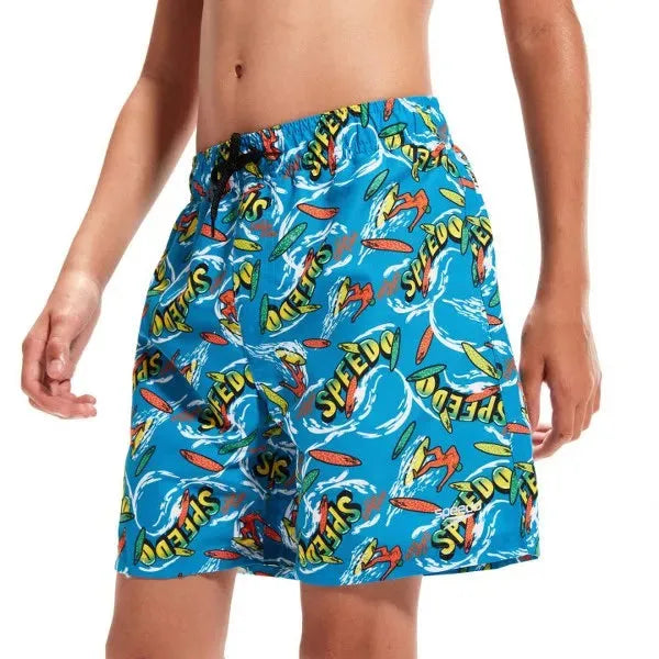 Speedo PRT 15\" WSHT JM BLUE/YELLOW (UK) Short