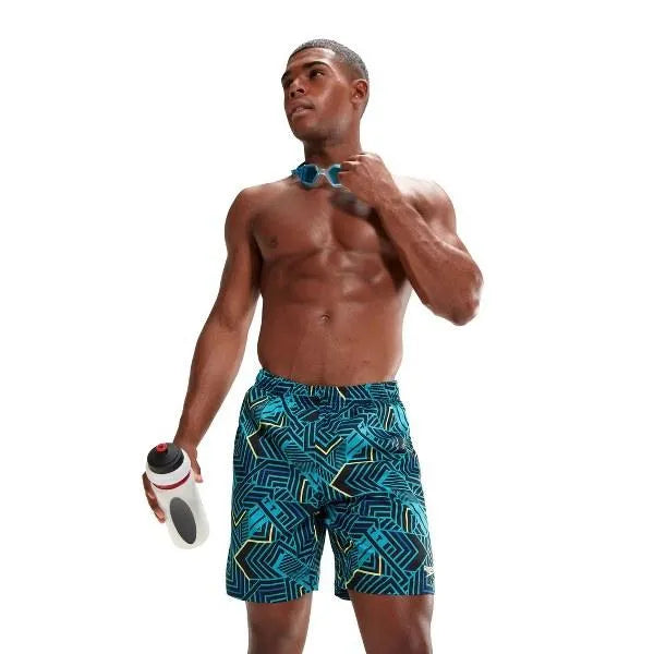 Speedo SPORT PRT 18\" WSHT AM NAVY/GREEN (UK) fürdőnadrág - Sportmania.hu