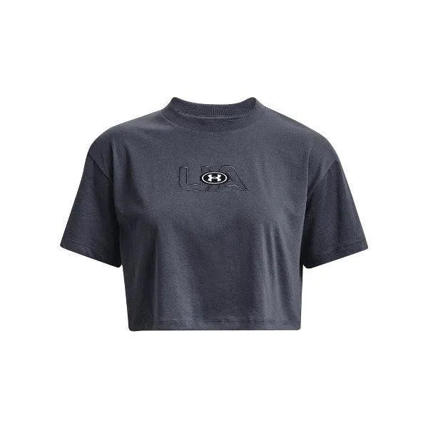 Under Armour Branded Logo Crop SS női Póló - Sportmania.hu