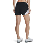 Under Armour Fly By 2.0 női, fekete rövidnadrág