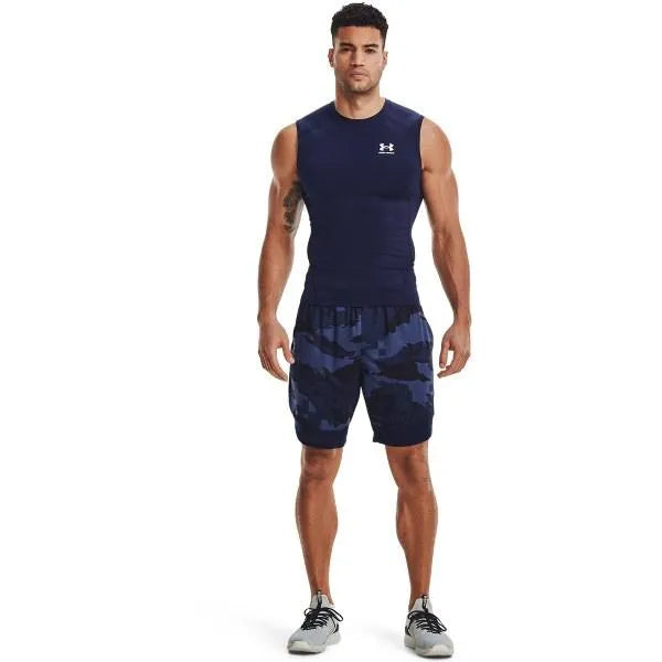 Under Armour Heat Gear Comp trikó, sötétkék férfi Atléta