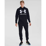 Under Armour Rival Fleece Big logo HD férfi , fekete kapucnis pulóver - Sportmania.hu
