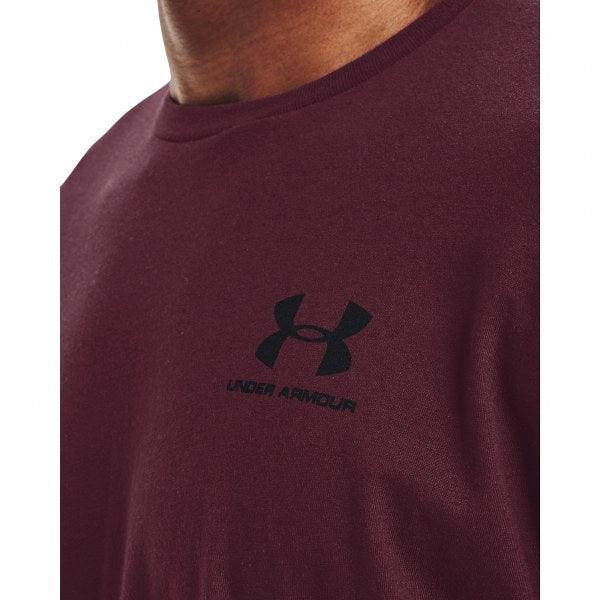 Under Armour Under Armour Sportstyle Left Chest LS póló, bordó hosszú ujjú póló - Sportmania.hu